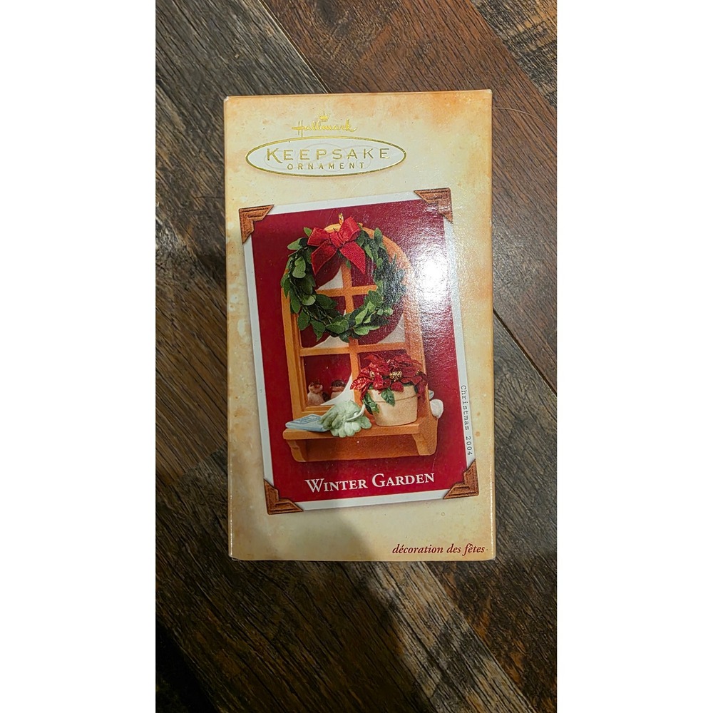 Hallmark Keepsake Ornament Winter Garden 2004 LaDene Votruba Holiday QXG5534